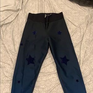 ultracor VELVET STAR KNOCKOUT LEGGING - BLUE